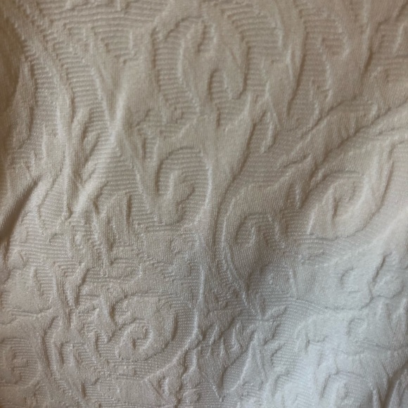 Plus Size Ivory Evening Dress - Picture 5 of 5